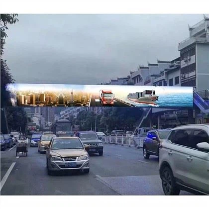 Arddangosfa LED DIP P10 Hysbysebu Awyr Agored Billboard Pantalla